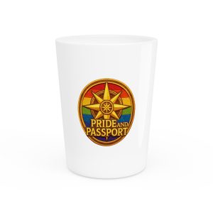Pride And Passport Shot Glass
