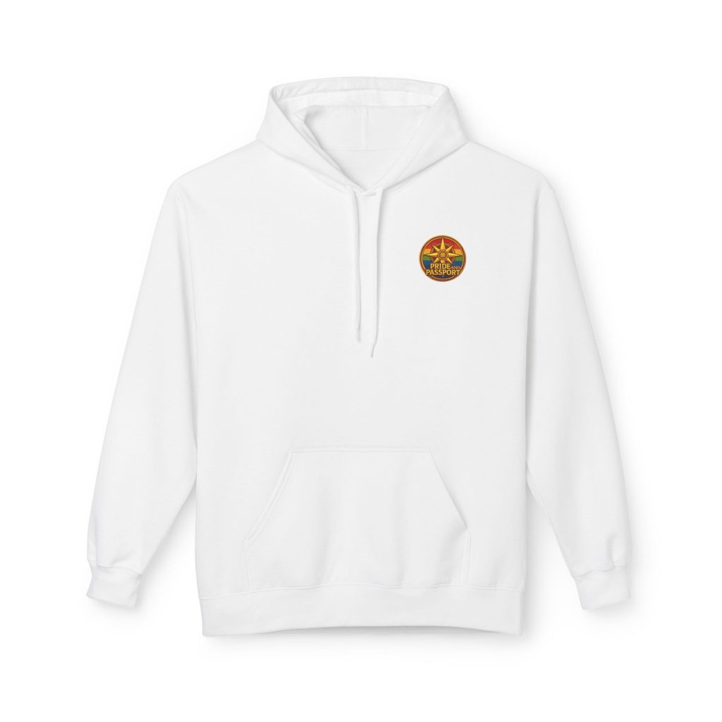 Pride And Passport Hoodie — Logo Graphic