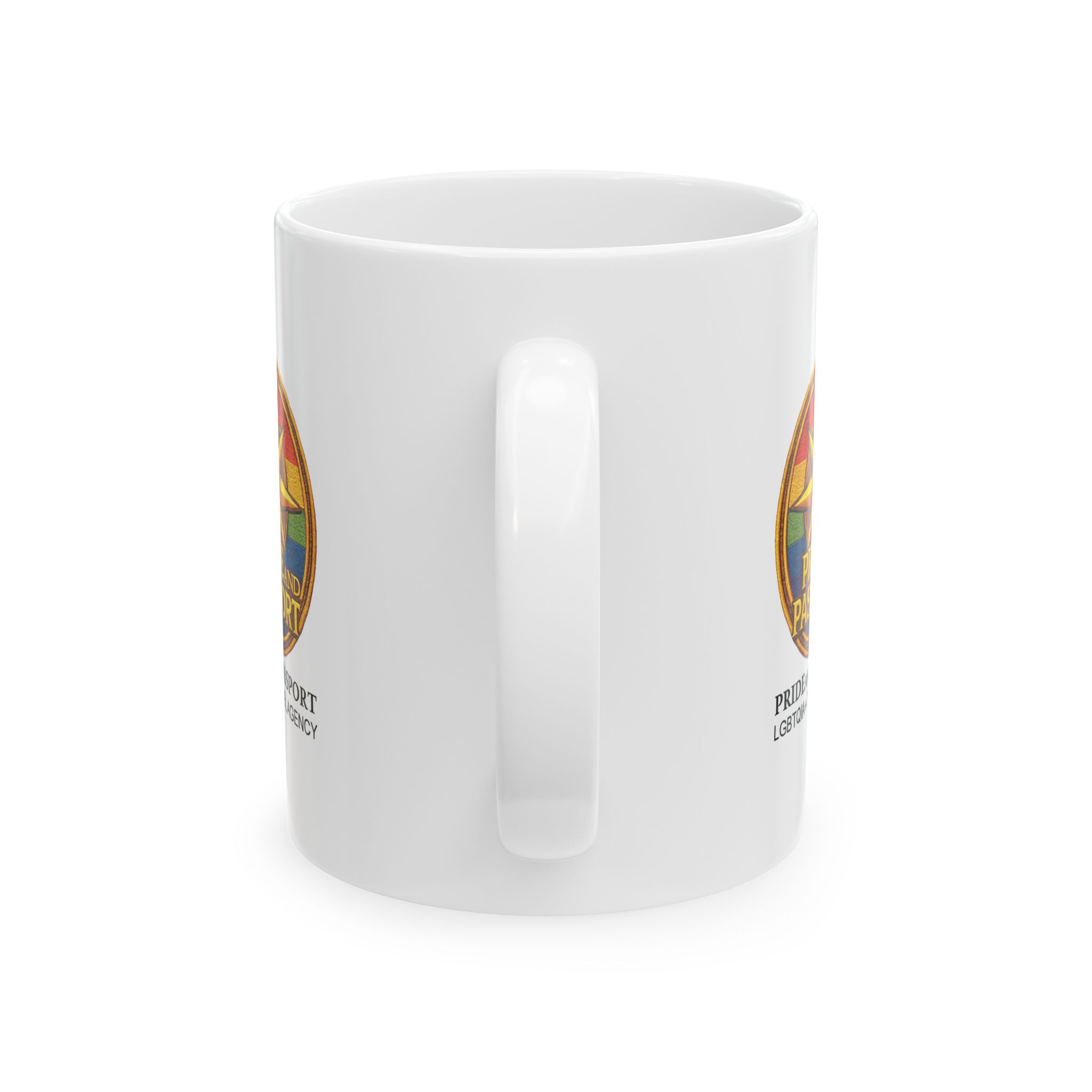 Pride And Passport White Mug - Image 2