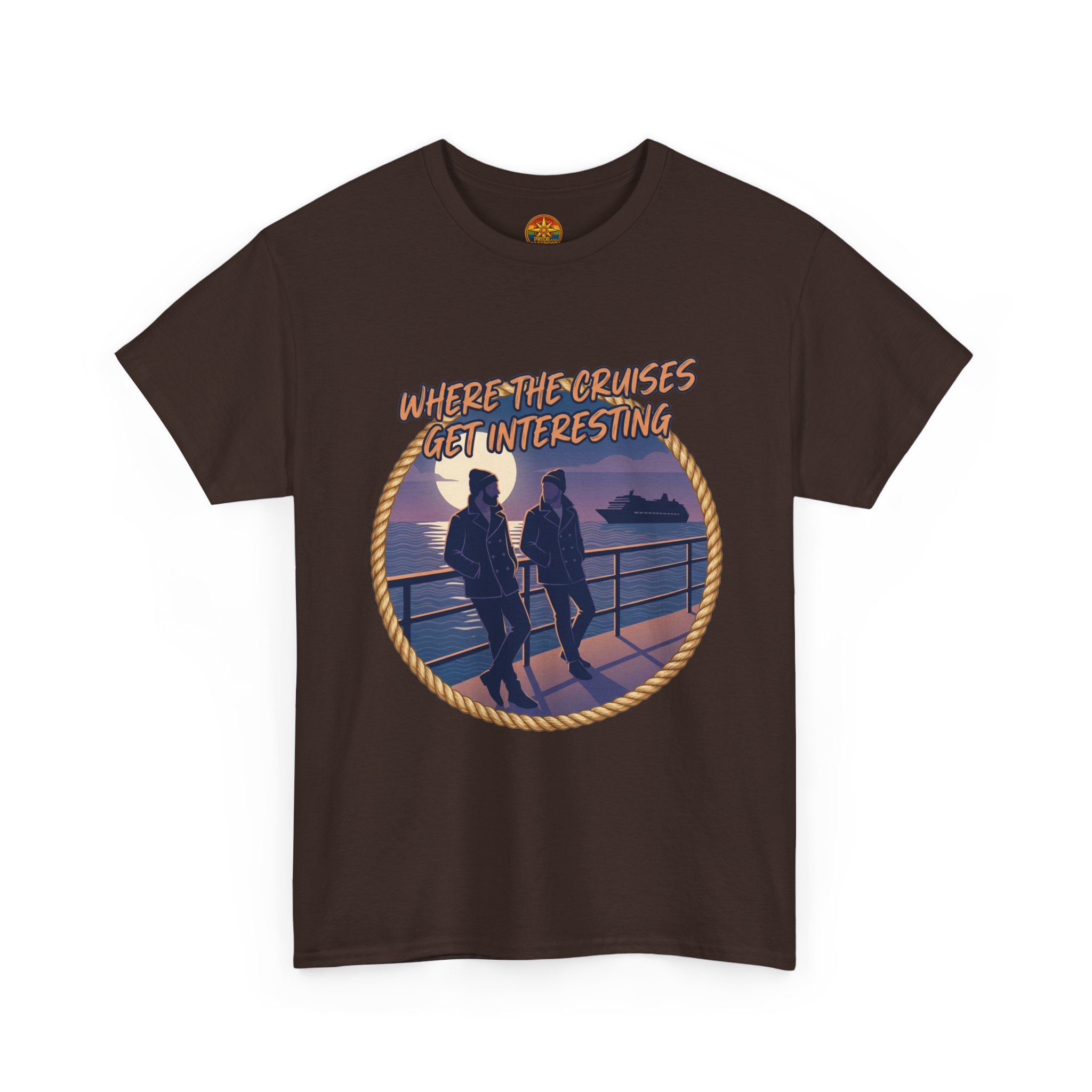 Cruise Sunset Tee — “Where the Cruises Get Interesting” Casual Graphic T‑Shirt - Image 19