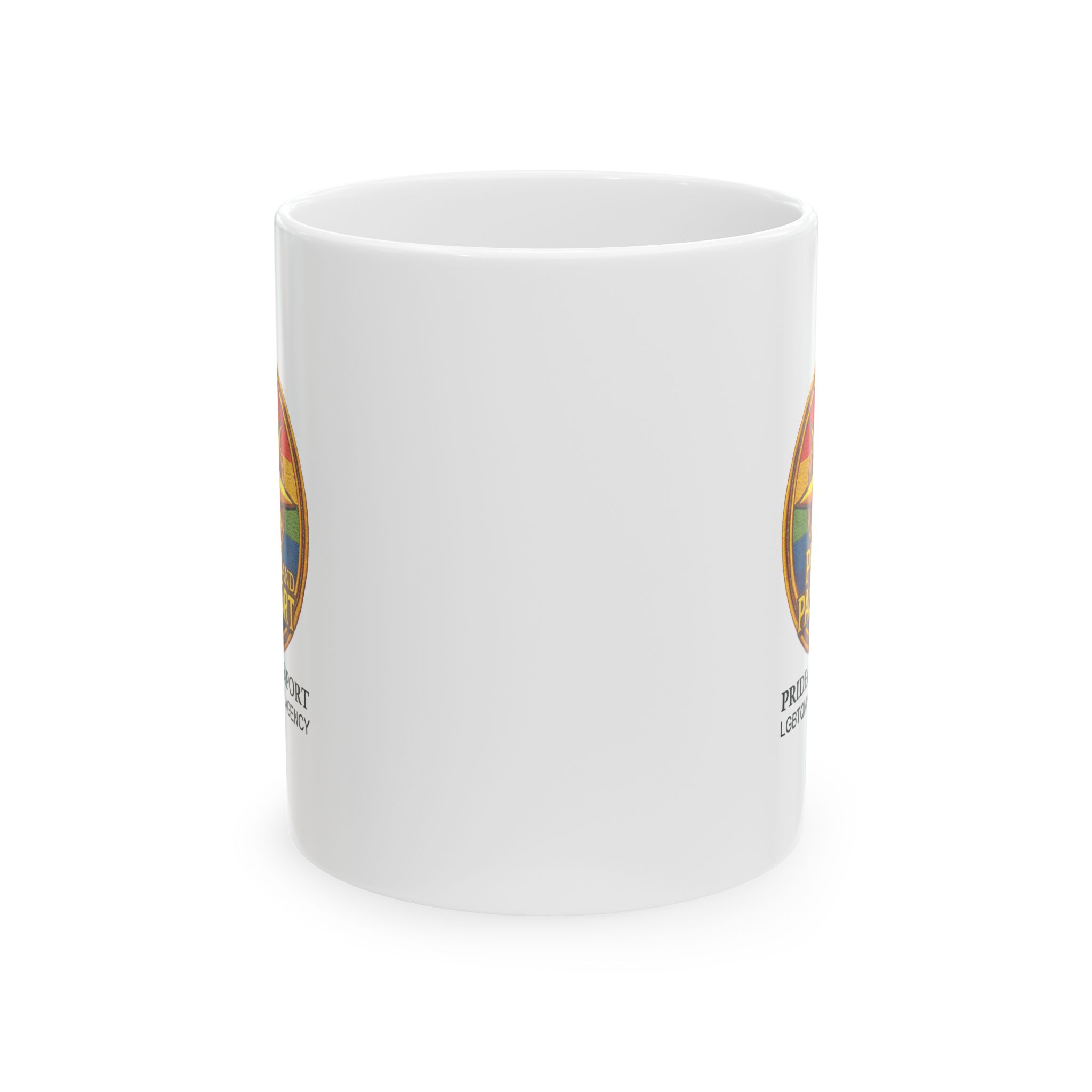 Pride And Passport White Mug
