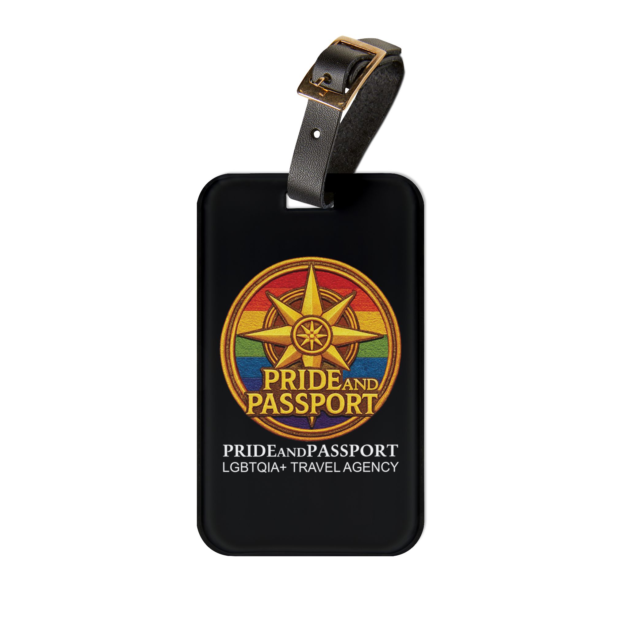 Pride And Passport Luggage Tag