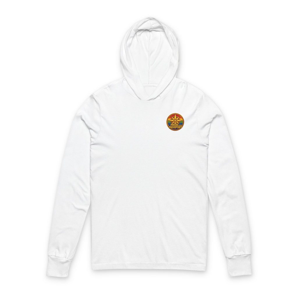 Pride And Passport Hooded Long Sleeve Tee