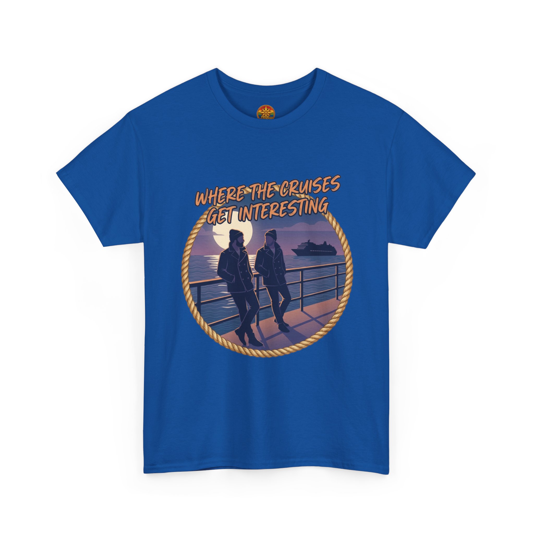 Cruise Sunset Tee — “Where the Cruises Get Interesting” Casual Graphic T‑Shirt - Image 39