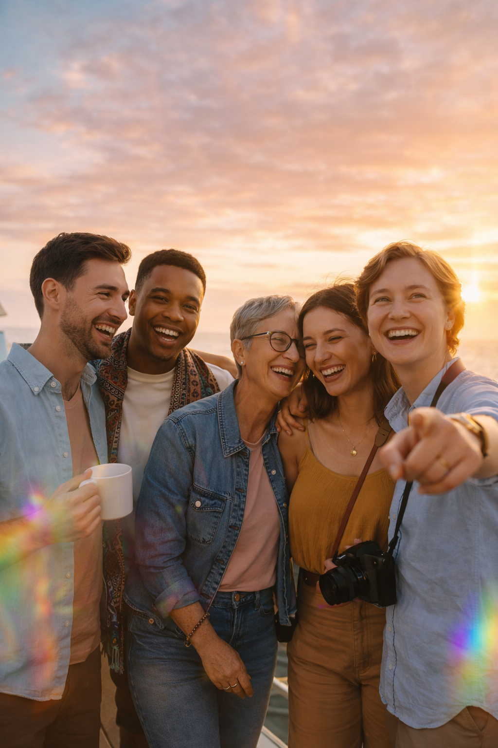 Collage of LGBTQ+ couples and individuals with the phrase Love is Love
